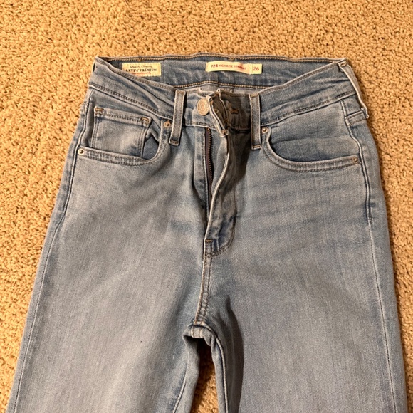 Levi’s 724 high rise slim straight fit - Picture 5 of 8